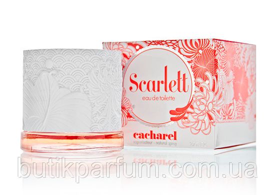 Cacharel Scarlett Жіночі парфуми edt 100ml (спокусливий, вишуканий, вабливий, грайливий)