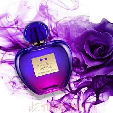 Оригинал Antonio Banderas Her Secret Desire 80ml Туалетная вода Женская Антонио Бандерас Ее тайное желание