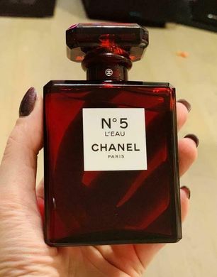 Оригинал Chanel N5 L'Eau Red Edition 2018 100ml Женские Духи Шанель №5 Ле Ред Эдишн