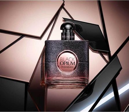 Оригинал YSL Black Opium Floral Shock Yves Saint Laurent 90ml Женские Духи Ив Сен Лоран Блек Опиум Флорал Шок