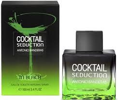Оригинал Antonio Banderas Cocktail Seduction in Black for Men 100ml edt (яркий, чувственный, дерзкий, дорогой)