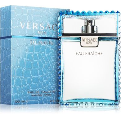 Оригинал Versace Man Eau Fraiche 50ml Мужская Туалетная вода Версаче Человек Пресной Воды