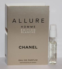 Оригинал Chanel Allure Homme Edition Blanche 2ml Туалетная вода Мужская Виал