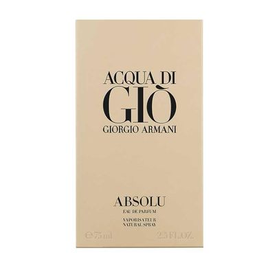 Giorgio Armani Acqua di Gio Absolu 75ml Мужская Парфюмированная Вода Джорджио Армани Аква Ди Джио Абсолю