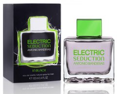 Оригінал Antonio Banderas Electric Seduction in Black edt 100ml Антоніо Бандерас Електрик Седакшн ін Блек