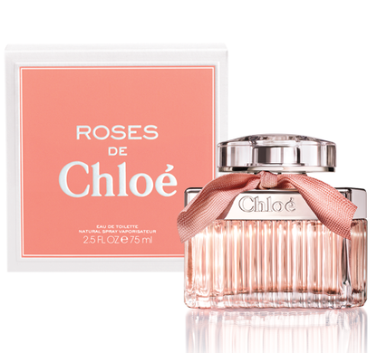 Женские оригинальные духи Chloe Roses De Chloe 75ml edt (чарующий, нежный, женственный цветочный аромат)