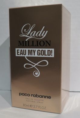 Paco Rabanne Lady Million Eau My Gold 80ml edt (Розкішний жіночий парфум для жіночних і яскравих жінок)