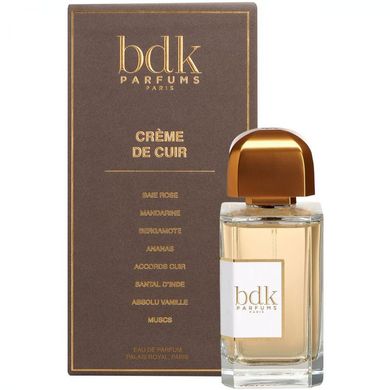 Оригінал BDK Parfums Creme De Cuir 100ml Парфумована вода Унісекс ВДК Парфюмс Крем Де Кюр