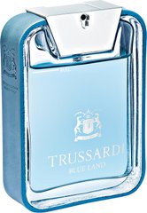 Оригінал Trussardi Blue Land 100ml Чоловіча Туалетна Вода Труссарді Блу Ленд