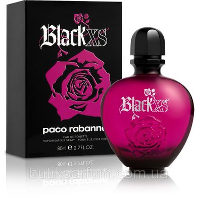 Paco Rabanne XS Black for Her 80ml edt (Страстный женский аромат подчеркнет ваш чувственный смелый характер)