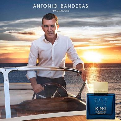 Оригінал Antonio Banderas King of Seduction Absolute 200ml EDT Чоловіча Антоніо Бандерас Король Спокушання