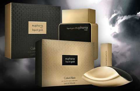 Calvin Klein Liquid Gold Euphoria For Men 100ml edt