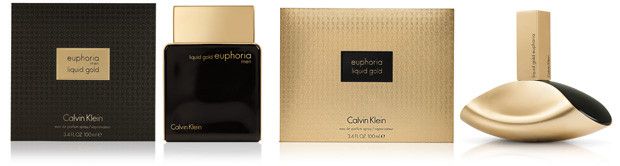 Оригінал Calvin Klein Liquid Gold Euphoria For Men edt 100ml - Кельвін Кляйн Ліквід Голд Ейфорія Мен