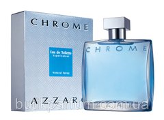 Мужская туалетная вода Azzaro Chrome (прохладный, гармоничный, свежий, легкий аромат)