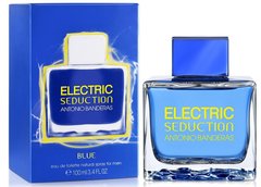 Оригинал Antonio Banderas Electric Blue Seduction Men 100ml edt Антонио Бандерас єлектрик Блю Седакшн Мен