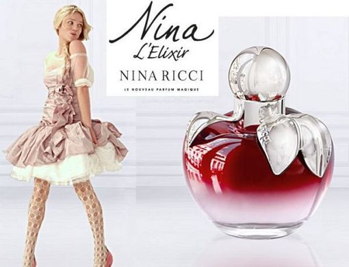 Nina Ricci Nina l'elixir 80ml edp (Розкішне і ідеальне доповнення для чуттєвої сексуальної дівчини)
