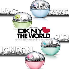 Оригінал DKNY Be Delicious Hearts the World NYC Donna Karan 100ml (Донна Каран Бі Делішес Нью Йорк)