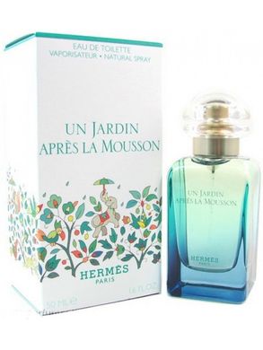Hermes Un Jardin Arpes La Mousson edt 100ml (Аромат символізує дух свободи і своєрідну унікальність)