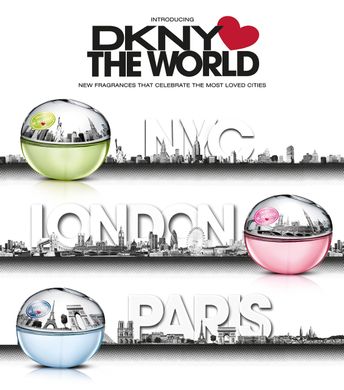 Оригінал DKNY Be Delicious Hearts the World NYC Donna Karan 100ml (Донна Каран Бі Делішес Нью Йорк)