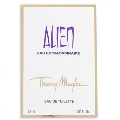 Оригінал Thierry Mugler Alien Eau Extraordinaire 1.2 ml Туалетна вода Жіноча Тьєррі Віал