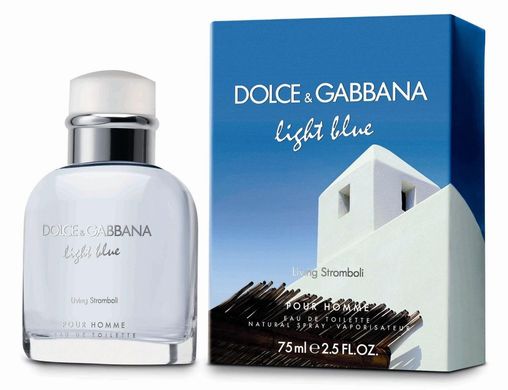 Оригинал Light Blue Living Stromboli Dolce&Gabbana 125ml edt (бодрящий, энергичный, мужественный, чувственный)