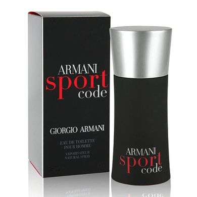 Giorgio Armani Code Sport 125ml edt (динамічний, мужній, стильний, чуттєвий)