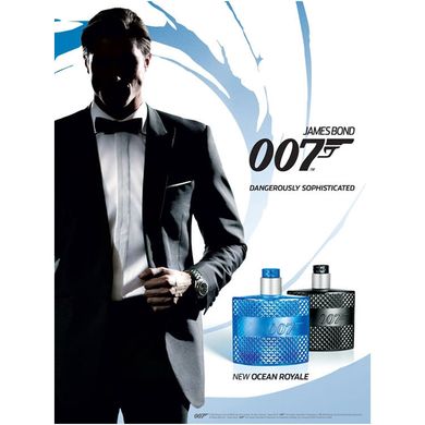 Оригінал James Bond 007 Ocean Royale 75ml Джеимс Бонд Океан Роял (мужній, упевнений, сильний)