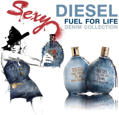 Diesel Fuel For Life Denim Collection Homme 75ml edt (мужественный, сексуальный, чувственный, манящий)