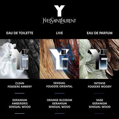 Оригинал Yves Saint Laurent Y 100ml Мужская Парфюмированная вода Ив Сен Лоран Вай
