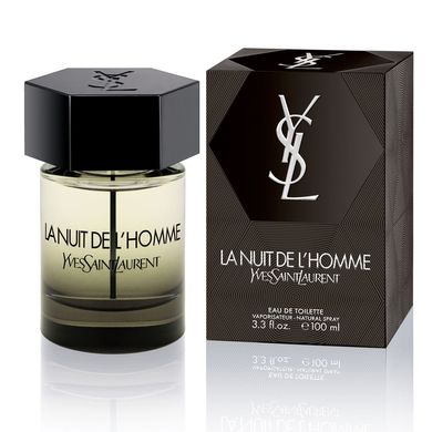 Оригинал Yves Saint Laurent La Nuit de L'Homme 60ml Мужская EDT Ив Сен Лоран Ночь мужчины