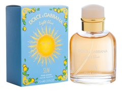 Оригінал Dolce&Gabbana Light Blue Sun Pour Homme 75ml Дольче Габбана Лайт Блю Сан Хом