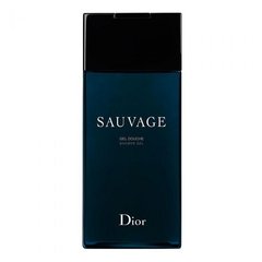Оригінал Christian Dior Sauvage 2015 200ml Чоловічий Гель для душу Крістіан Діор Соваж 2015