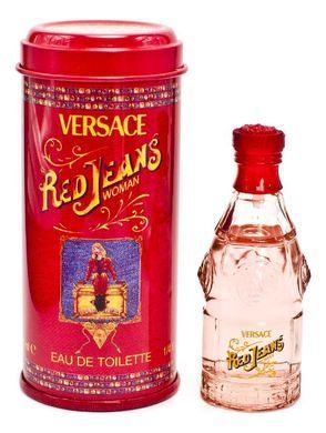 Оригинал Versace Red Jeans 75ml Тестер Женская Парфюмированная вода Версаче Красные Джинсы