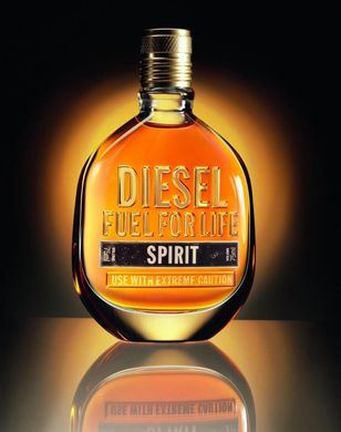Оригинал Diesel Fuel For Life Spirit 75ml edt Дизель Фуел фо Лайф Спирит