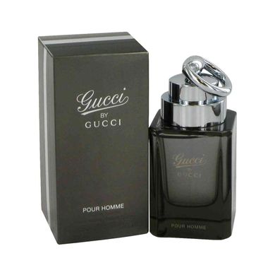 Gucci by Gucci pour Homme 90ml edt (дорогой древесно-шипровый микс для обаятельных, уверенных в себе мужчин)