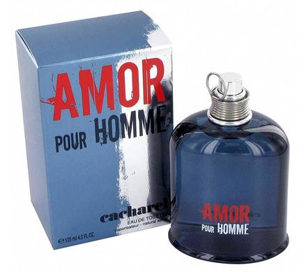 Чоловічий аромат Cacharel Amor pour homme 125ml edt (динамічний, спонтанний, розкішний, мужній)