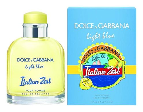 Оригинал Dolce Gabbana Light Blue Italian Zest Pour Homme 125ml Дольче Габбана Лайт Блю Италиан Зест Хом