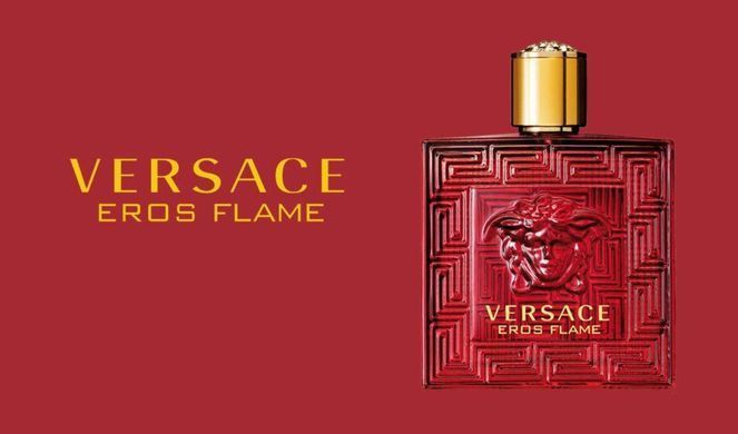 Оригінал Versace Eros Flame 100ml Чоловіча Парфумована вода Версаче Ерос Полум'я