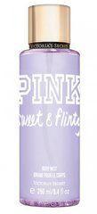 Оригінал Парфумований Спрей для тіла Victoria's Secret Pink Sweet & Flirty Fragrance Mist 250ml Вікторія Сикрет Пинк Світ Фруті / Вікторія Сикрет Рожевий Солодкий та Кокетливий