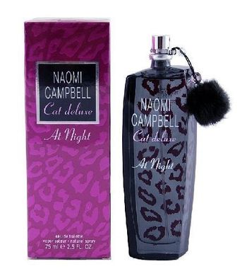 Naomi Campbell Cat Deluxe at Night 75ml edt Наомі Кемпбелл Кет Делюкс Пов Найт