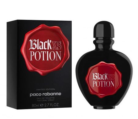 Жіночі Парфуми Paco Rabanne Black XS Potion for Her 80ml edt Пако Рабан Блек Ікс Ес Потион