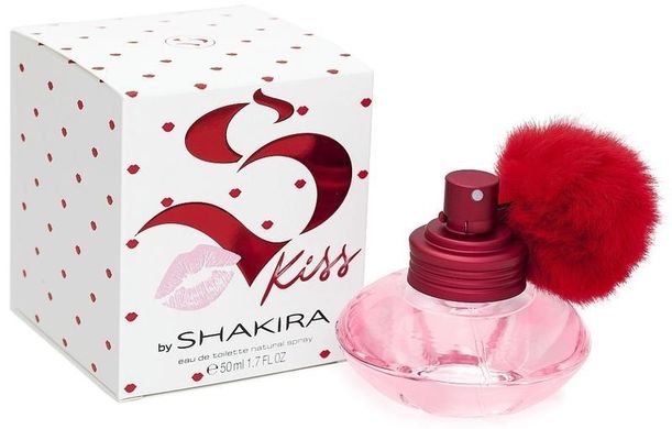 Оригінал Shakira S Kiss 50ml Жіночі Парфуми Шакіра З Кісс Смачний Поцілунок