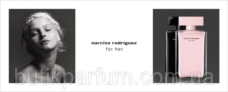 Жіночі Парфуми Narciso Rodriguez For Her 100ml edp (Нарцисо Родрігес Фо Хе)