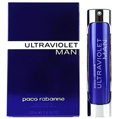 Paco Rabanne Ultraviolet Men 100ml edt (Комплиментарный аромат привлекает внимание и влюбляет в себя навсегда)