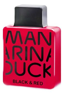 Оригінал Mandarina Duck Black & Red For Man 100ml Чоловіча Туалетна Вода Мандарина Дак Блек Ред іс