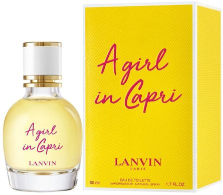 Оригінал Lanvin A Girl In Capri 50ml Жіночі Парфуми Ланвін Герл Ін Капрі