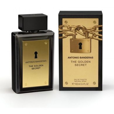Оригінал Antonio Banderas The Golden Secret 200ml Туалетна вода Антоніо Бандерас Золотий Секрет