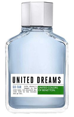 Оригинал Benetton United Dreams Go Far 100ml Тестер EDT Мужская Бенеттон Юнайтед Мечты Уходят Далеко
