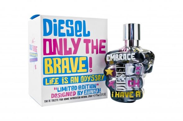 Оригінал Diesel Only The Brave Life is an Odyssey 75ml edt Дизель Онлі зе Брейв Лайф з ан Одисей