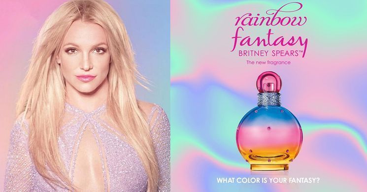 Оригінал Britney Spears Rainbow Fantasy 30ml Туалетна вода Жіноча Брітні Спірс Райдужна Фантазія